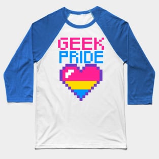 Geek Pride - PanSexual Pride Baseball T-Shirt